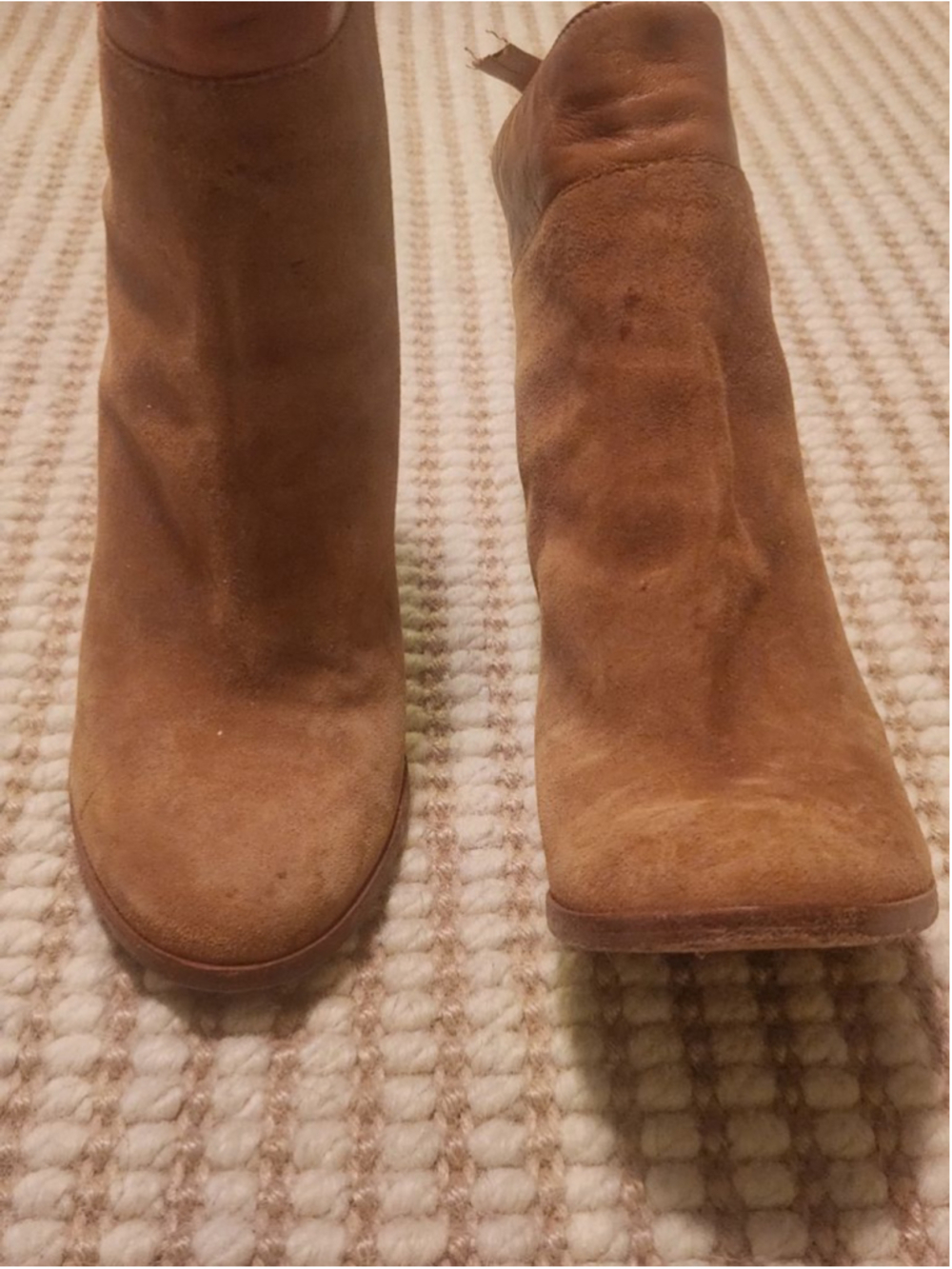 Women's Dior Brown Suede Ankle Boots with Gold Logo - Size 7.5 *Read Description - Picture 9 of 9